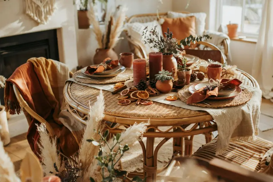 Holiday Table Design Ideas | Simple Elegant Christmas Table Setting | Festive Dinner Decor