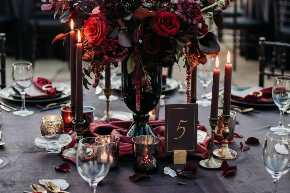 Dusty Blue Table Decor | Elegant Wedding Petals for Flower Girl Basket & Reception Tablescape