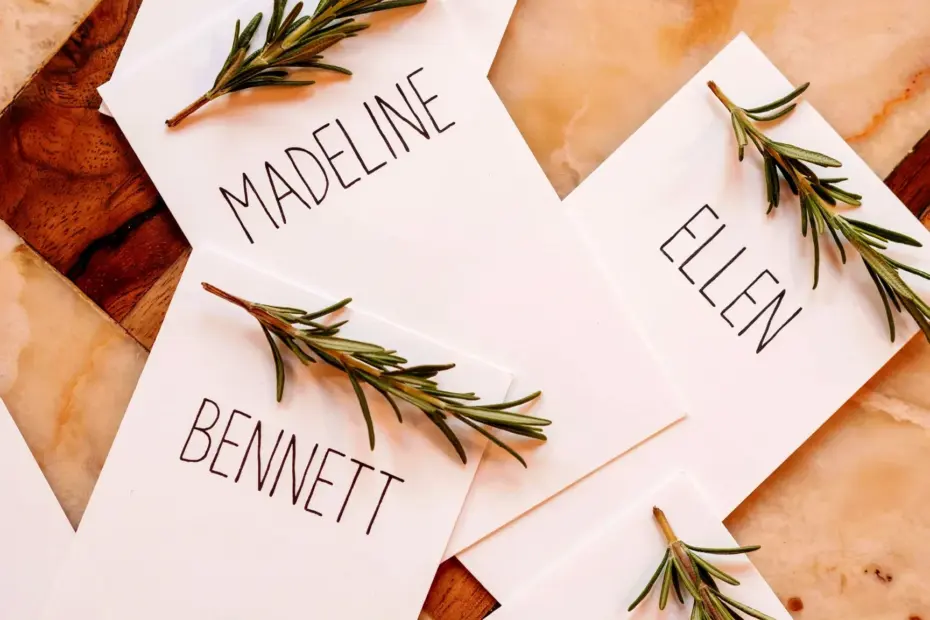 DIY Place Cards for Thanksgiving Table: Before & After Simple Elegance