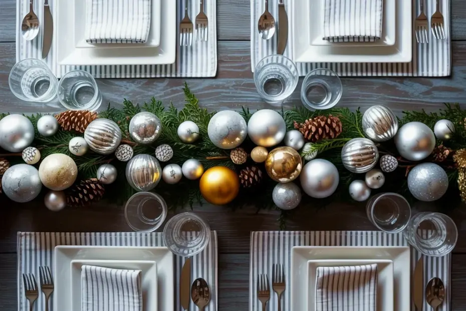 New Year's Eve Table Setting Ideas: 24 Quick Decor Tips for Home Party Buffets